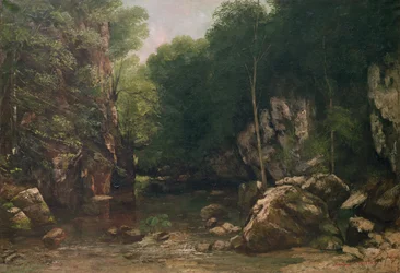 Il Ruscello Coperto, o Il Ruscello Scuro, 1865